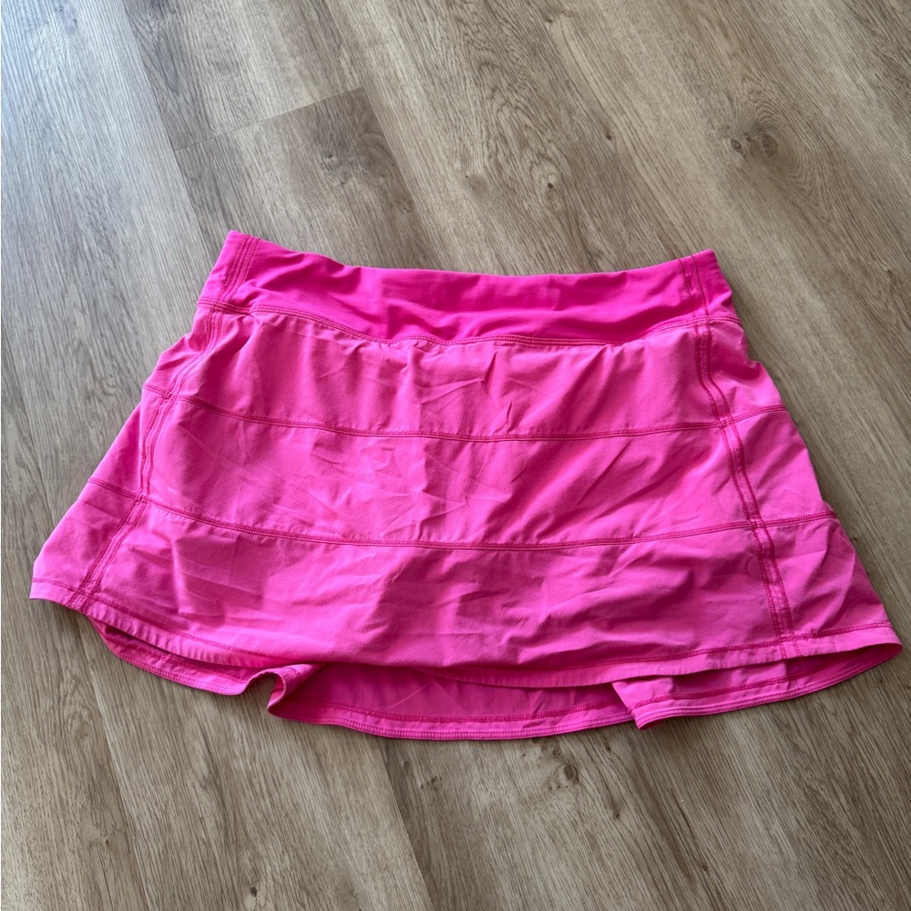 lululemon athletica Pink Pace Rival Skirt – Size 10